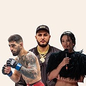 Rosalía e Ilia Topuria, los escogidos por Omar Montes para ser los padrinos de su hijo