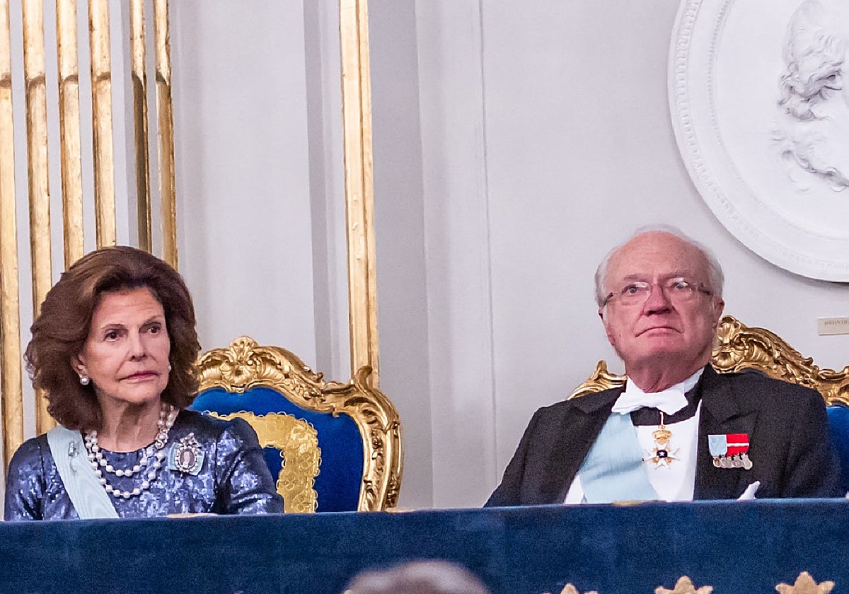 Carlos Gustavo y Silvia de Suecia