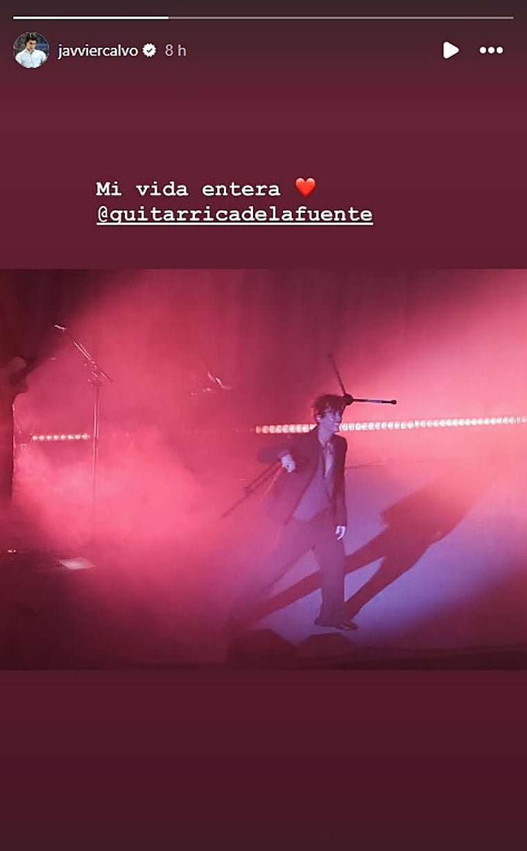 El entorno de Javier Calvo desmiente una posible relación con Guitarricadelafuente