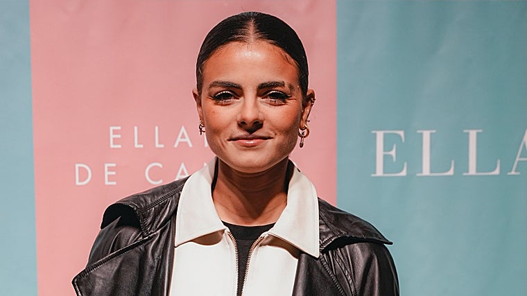 Lucía de la Puerta durante el evento de Sofía Ellar