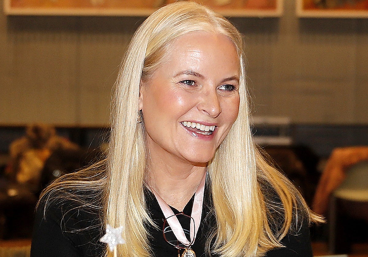 La Princesa Mette-Marit, en su última aparición pública.