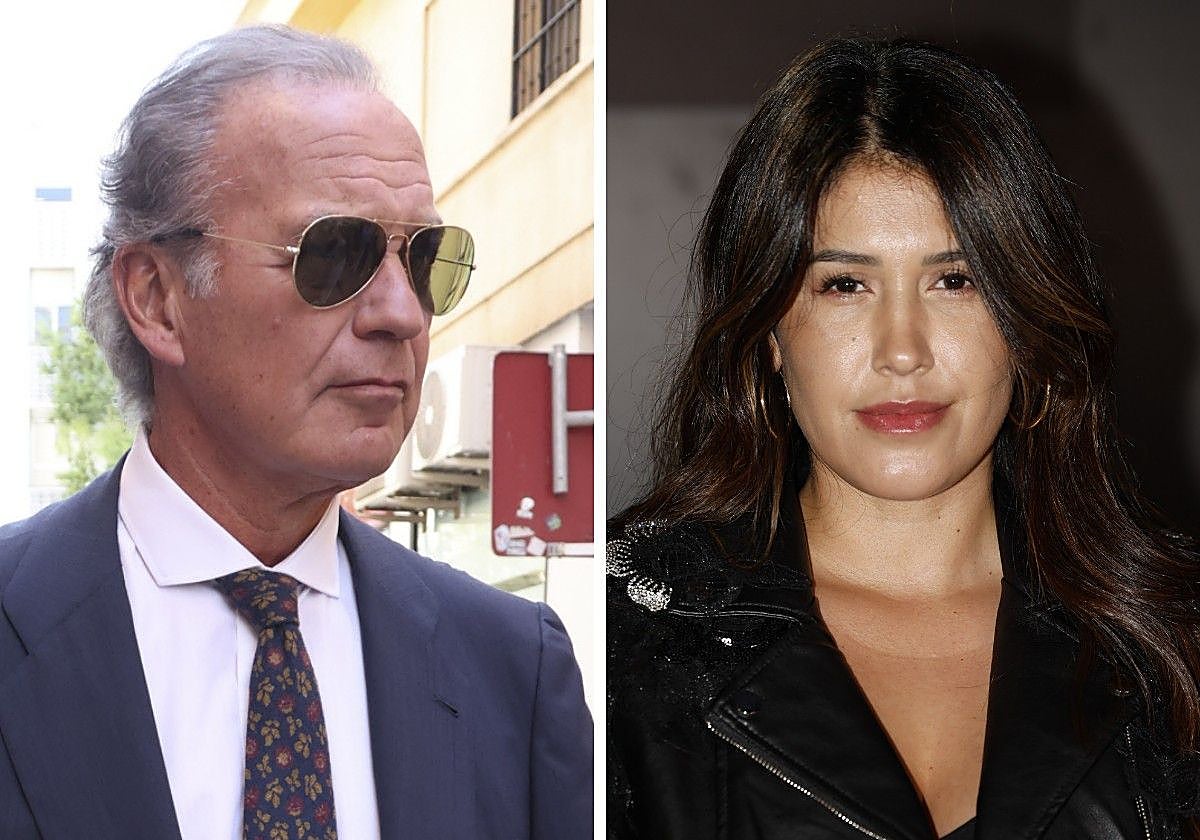 El cantante Bertín Osborne y Gabriela Guillén