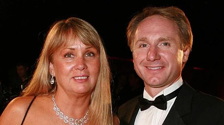 Dan Brown and Blythe Newlon