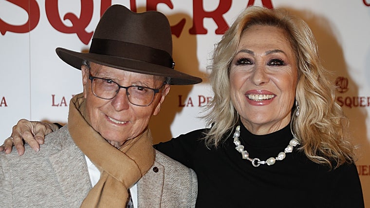José Ortega Cano, junto a Rosa Benito.