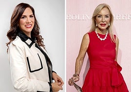 Janin Barboza , experta en protocolo: «Carmen Lomana es una gran referencia de elegancia»