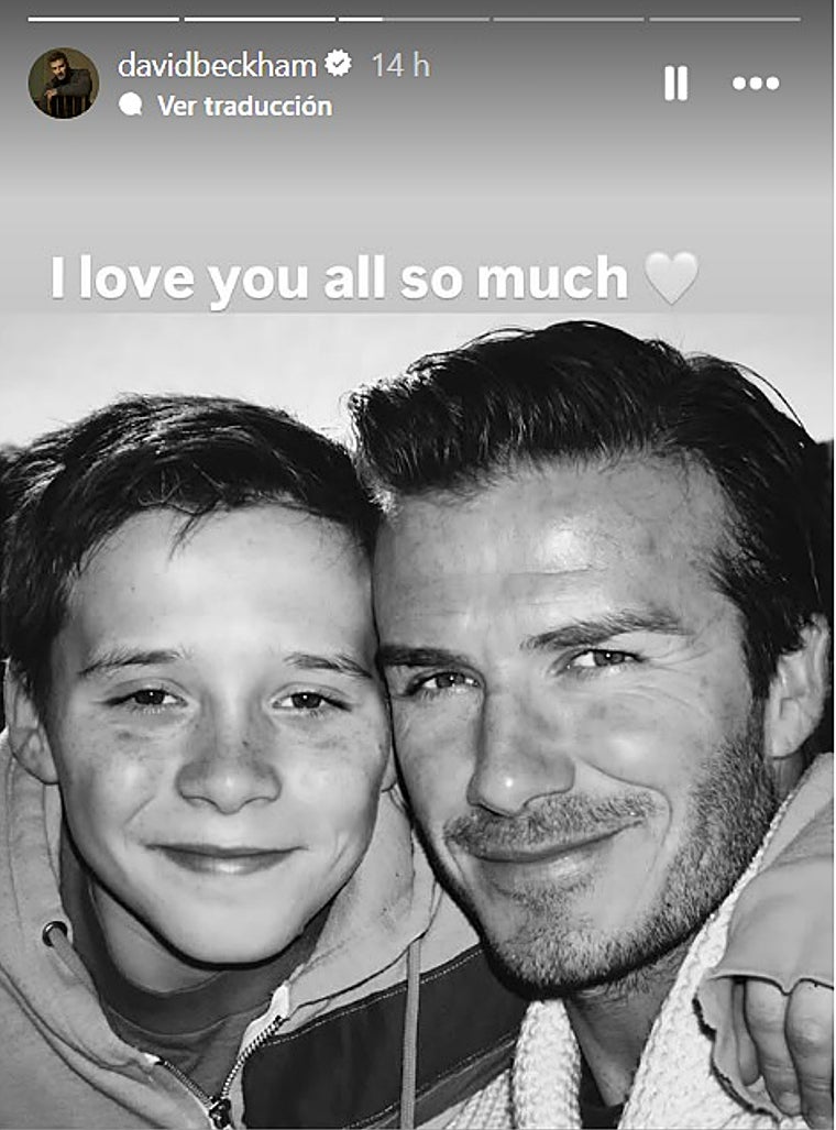 Rooted family conflict: David Beckham repents and sends a message of love to Brooklyn