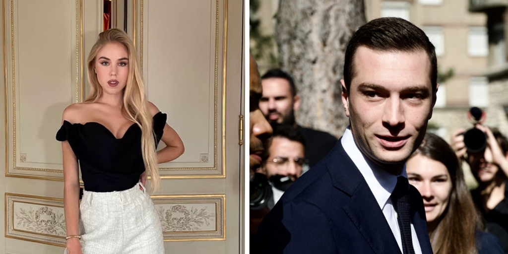 Las imágenes de Jordan Bardella y María Carolina de Borbón-Dos Sicilias que disparan los rumores sobre un posible romance