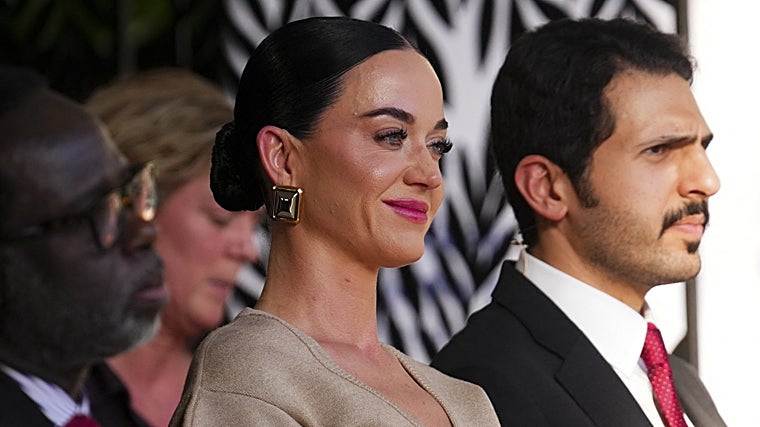 Katy Perry, en el Foro de Davos.