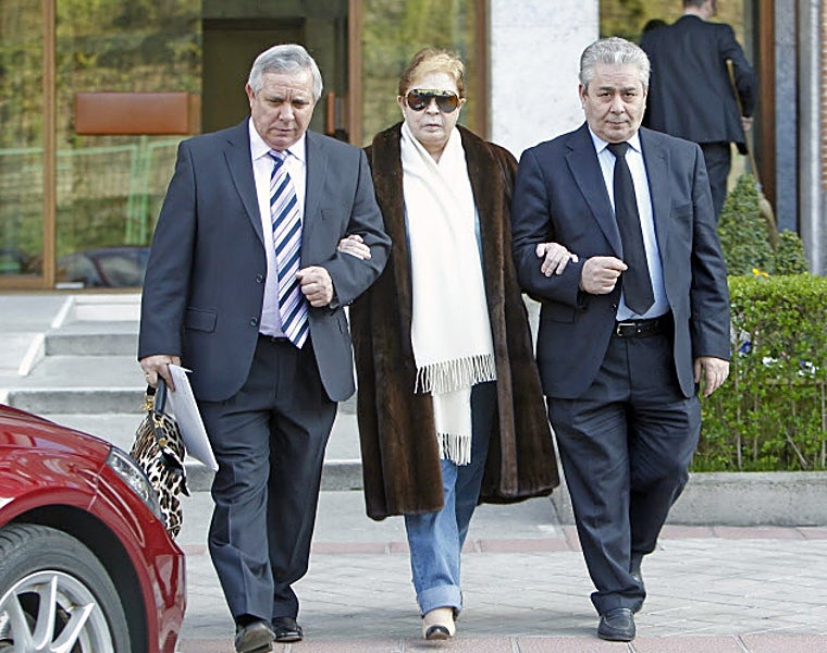 Daniel Pontes, Lina Morgan y Abelardo González