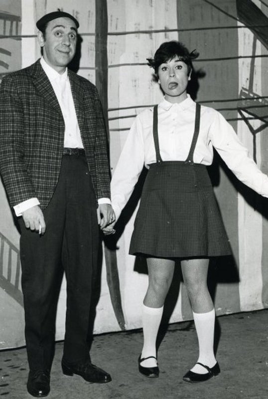 Lina Morgan y Juanito Navarro