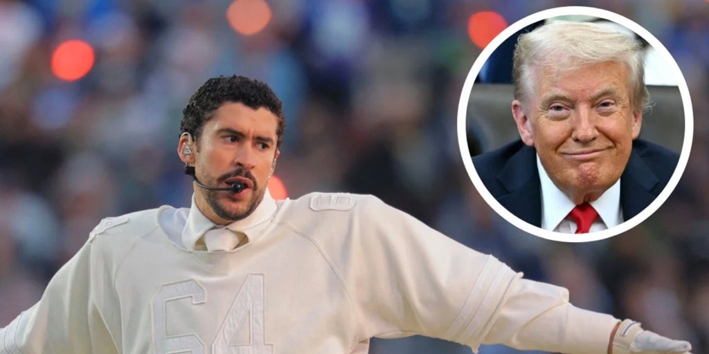 Una encuesta pregunta a los estadounidenses quién representa mejor al país, ¿Bad Bunny o Trump?