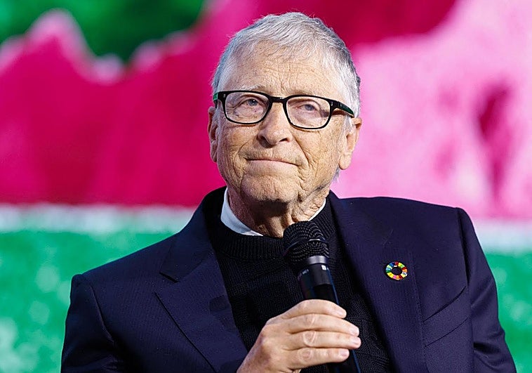 Bill Gates, en un acto de la Fundación Gates, en enero