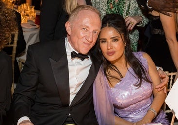 La boda que acerca a Salma Hayek a la aristocracia europea