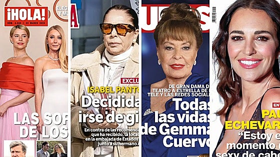 Revistas del corazón hoy: portada de ¡Hola!, Lecturas, Semana y Diez Minutos del miércoles 18 de marzo