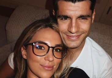 El inesperado acercamiento de Alice Campello a Álvaro Morata: «Súper papá»