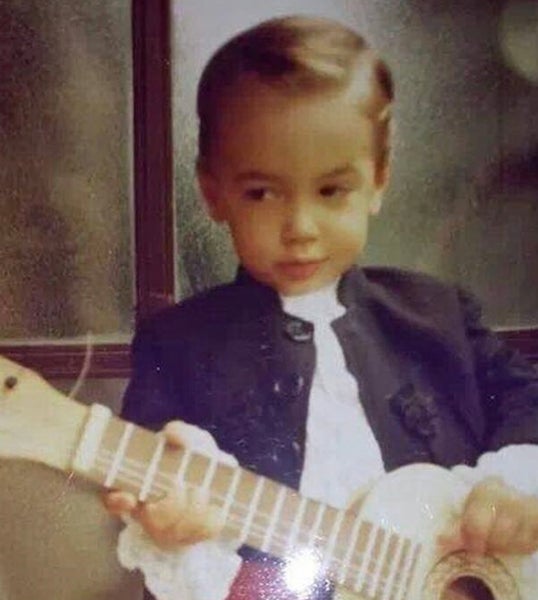 José Carlos Montoya cuando era niño