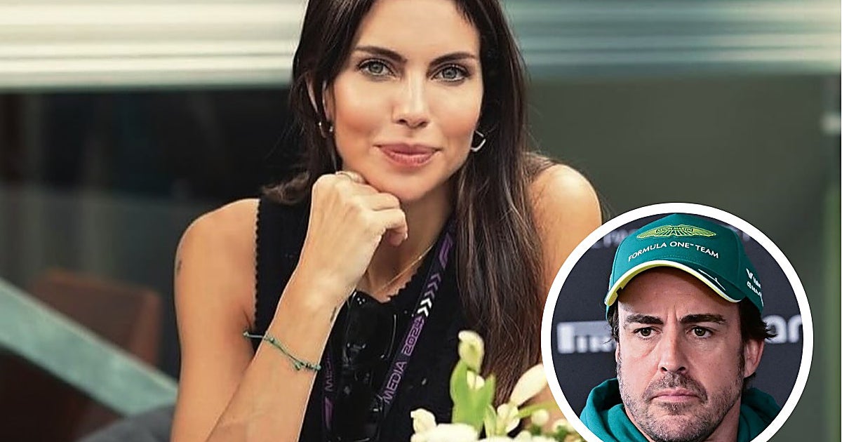 Melissa Jiménez y Fernando Alonso en un evento