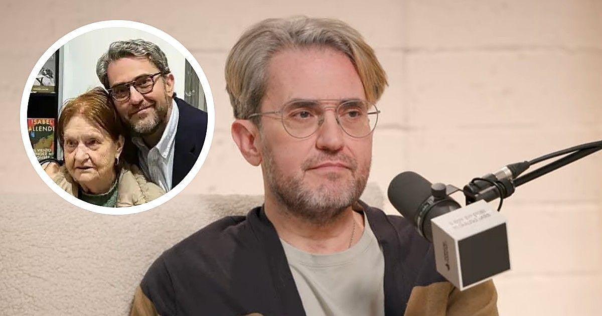Máximo Huerta, sobre lo duro que es cuidar a una madre con alzhéimer: «Hay días en los que no puedes y dices 'o ella o yo'»