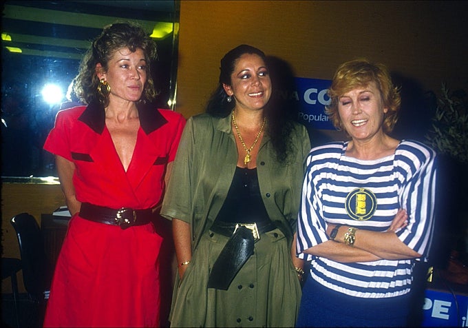 Mila Ximénez, Isabel Pantoja y Encarna Sánchez