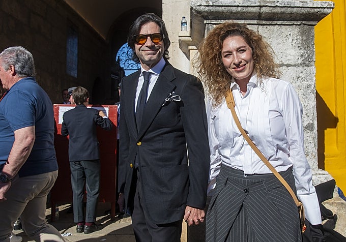Estrella Morente y Javier Conde.