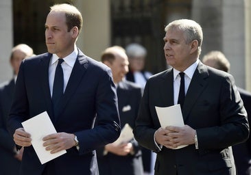 El Príncipe Guillermo llamó a su tío Andrés para darle sus condolencias cuando le quitaron los títulos