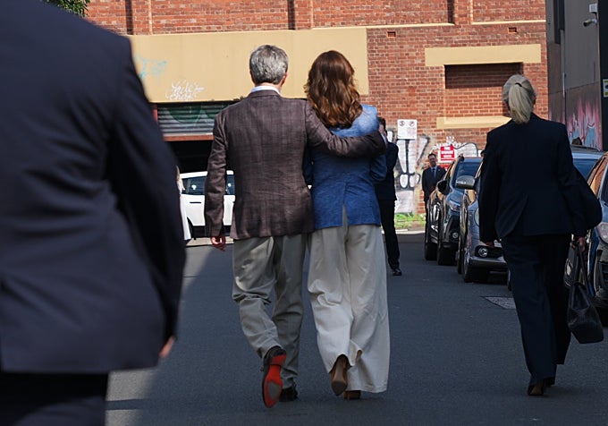 Marie y Frederik de Dinamarca en su viaje a Australia.
