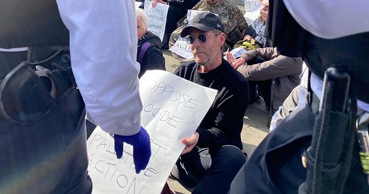 El cantante de Massive Attack, arrestado en una protesta pro-palestina