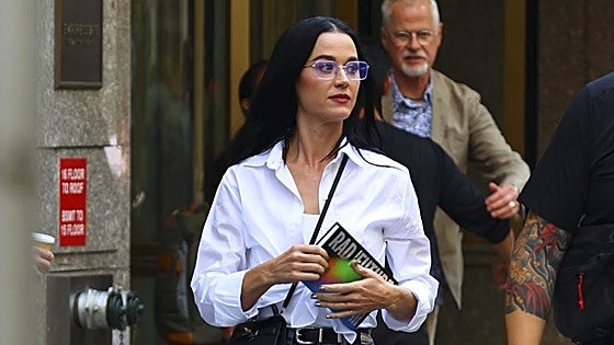 Katy Perry, en un paseo por Nueva York en 2025.