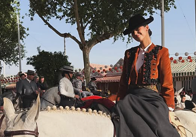 La declaración de amor de Jorge Navalpotro a Victoria Federica en plena Feria de Sevilla