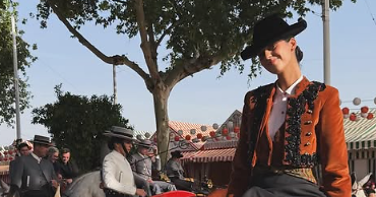 La declaración de amor de Jorge Navalpotro a Victoria Federica en plena Feria de Sevilla