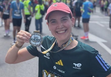 Boticaria García corre y termina su primera maratón en Madrid con este resultado: «Hace 3 años yo no corría»