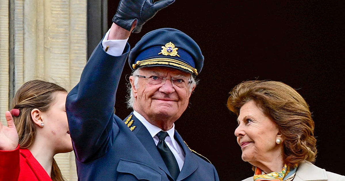 El rey Carlos Gustavo de Suecia celebra su 80º cumpleaños con familia, súbditos y realeza europea