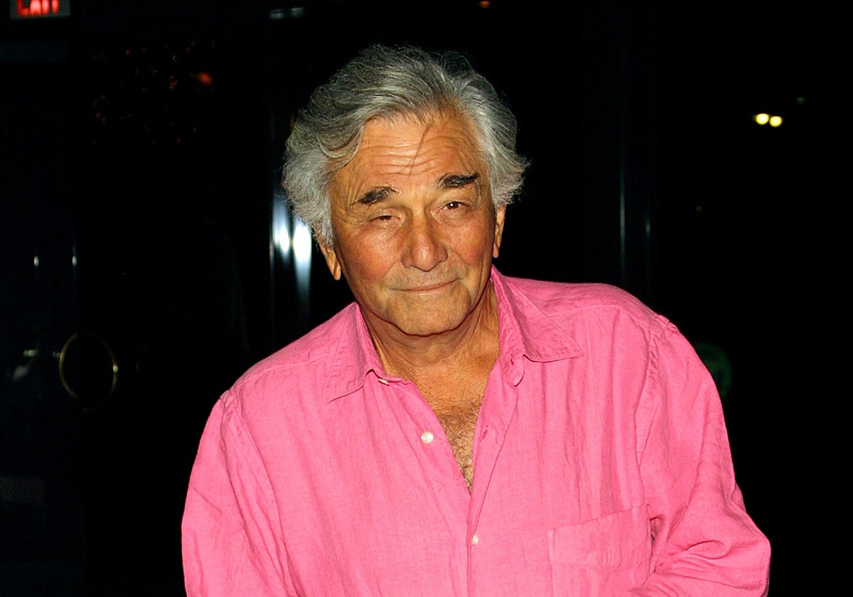 Peter Falk, en una imagen de 2001