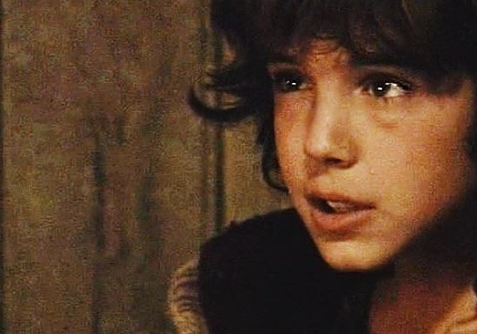 Oscar Casas, de niño.