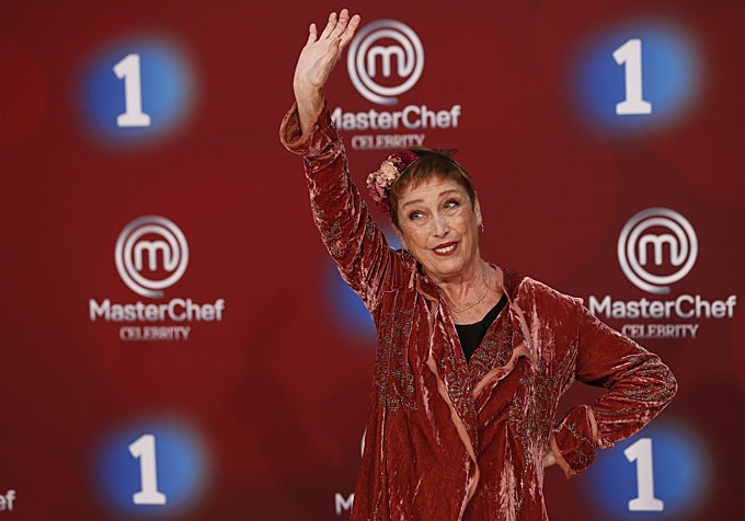 Verónica Forqué, durante su participación en 'MasterChef Celebrity'.