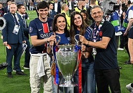 Luis Enrique reorganiza su fortuna y pone a su mujer, Elena Cullell, al frente de su principal sociedad