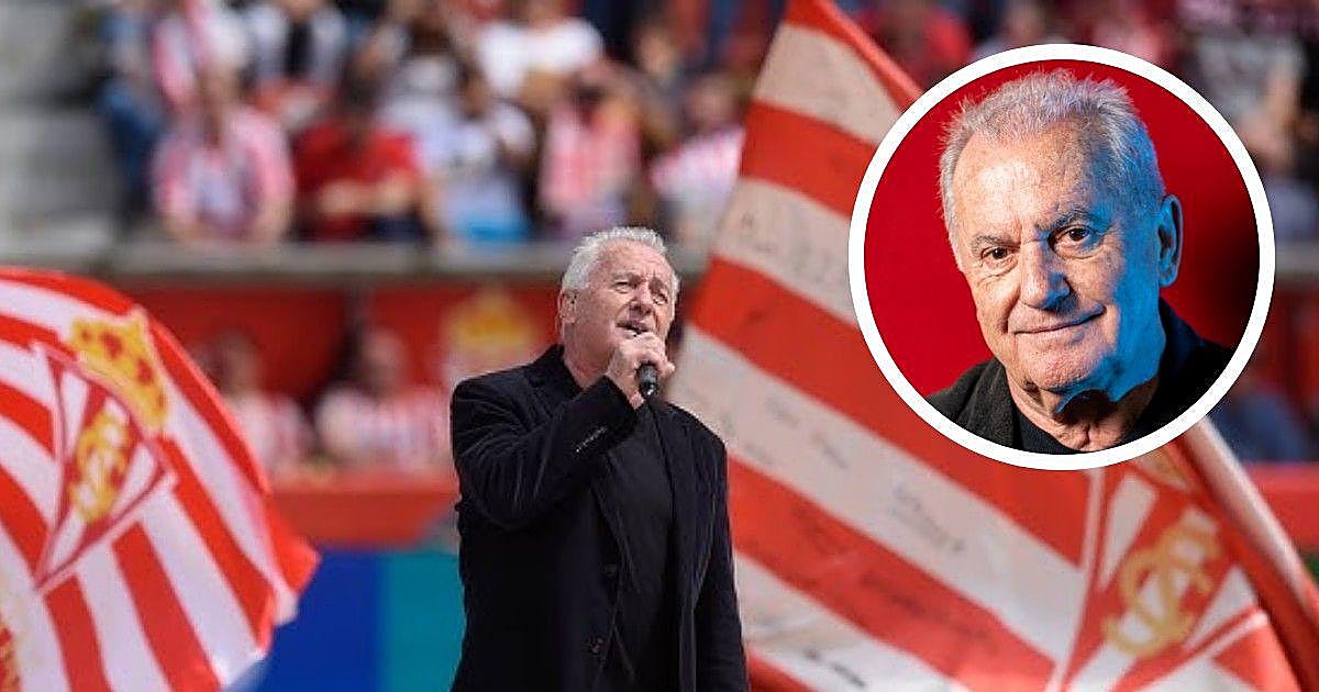 Víctor Manuel y su sueño frustrado de ser futbolista: «Si iba al fútbol estaba asegurado que habría ducha fría y que no podría cantar»