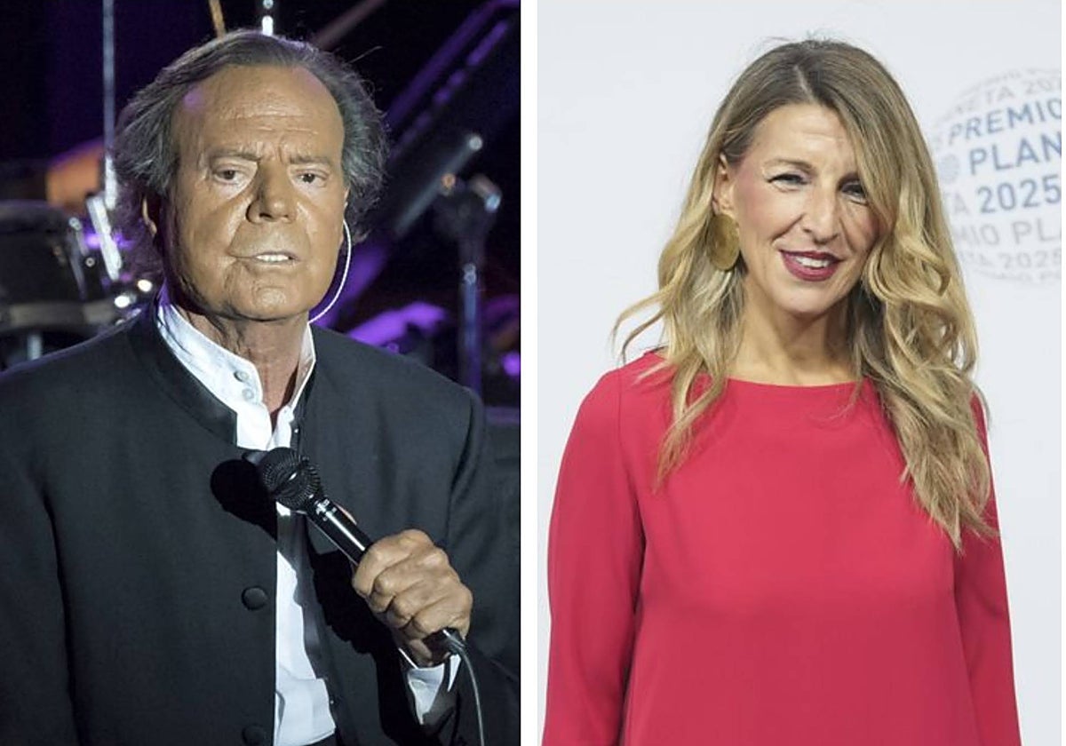 Julio Iglesias se querellará contra Yolanda Díaz por injurias tras no ...