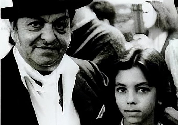Farruquito, de niño y con su padre.