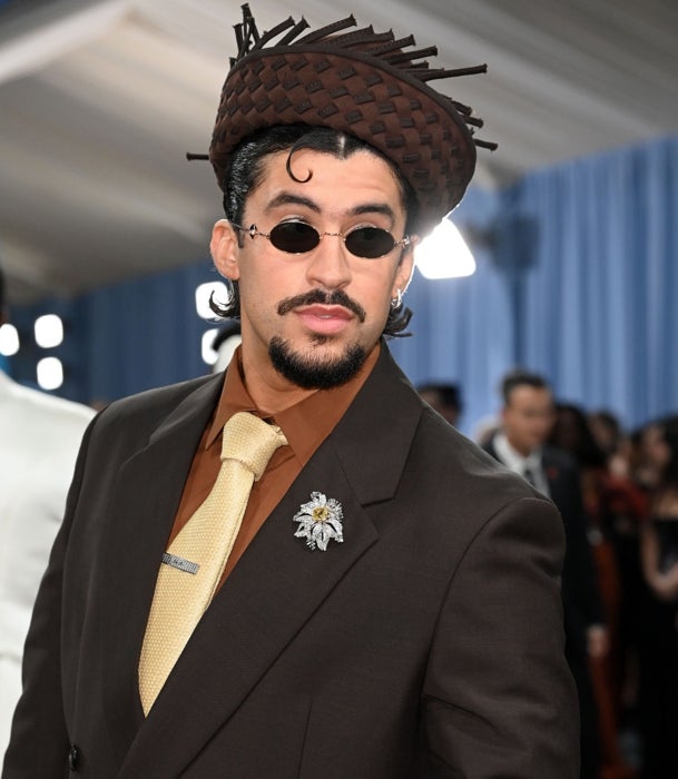 Bad Bunny en la Met Gala 2025.