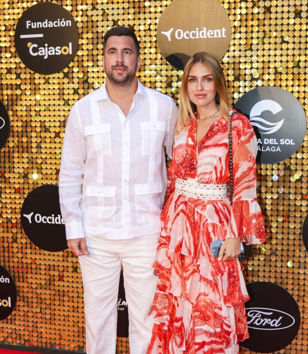 Enrique Riquelme junto a su pareja, en una fotografía de 2024.