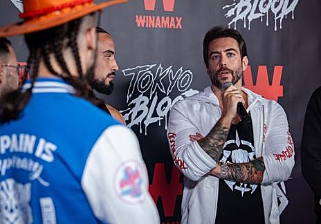 Imagen secundaria 1 - Jordi Wild estará acompañado en el Dogfight por el Xokas, streamer y buen amigo, además de periodistas referentes como Gonzalo Campos, comentarista de UFC en Eurosport