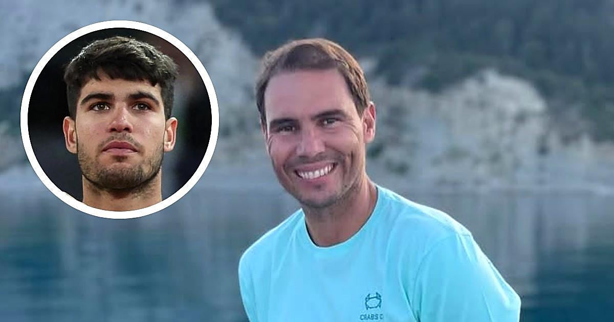 Rafa Nadal, sobre que Carlos Alcaraz vaya a Ibiza a desconectar: «Fui todos los años con mis amigos. Mi vida no solo era el tenis»