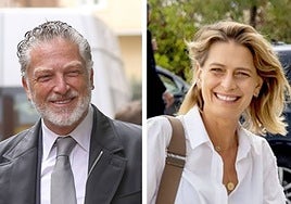 Tatiana Blatnik y Elías Sacal, ex de Mar Flores, sorprendidos en Cannes entre gestos de complicidad, abrazos y risas