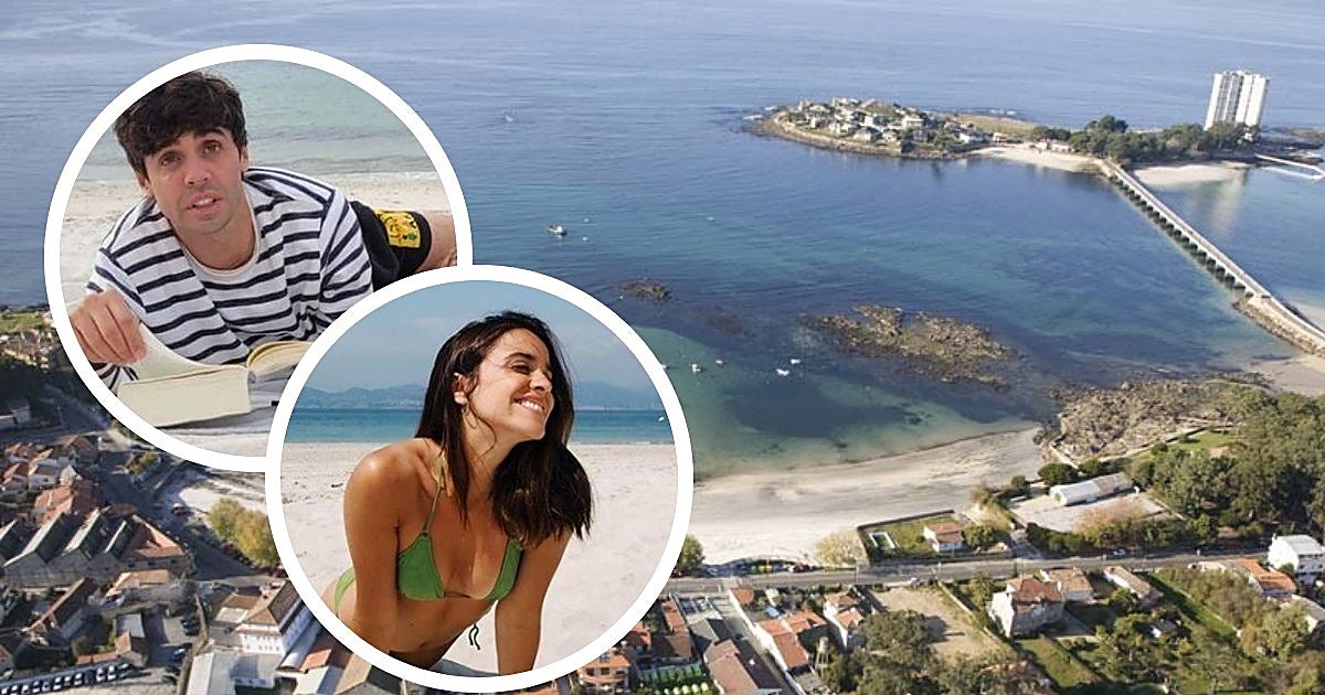 El refugio de Javier Ambrossi y Macarena Gómez en Galicia: un precioso pueblo con vistas a las Islas Cíes y playas de arena blanca