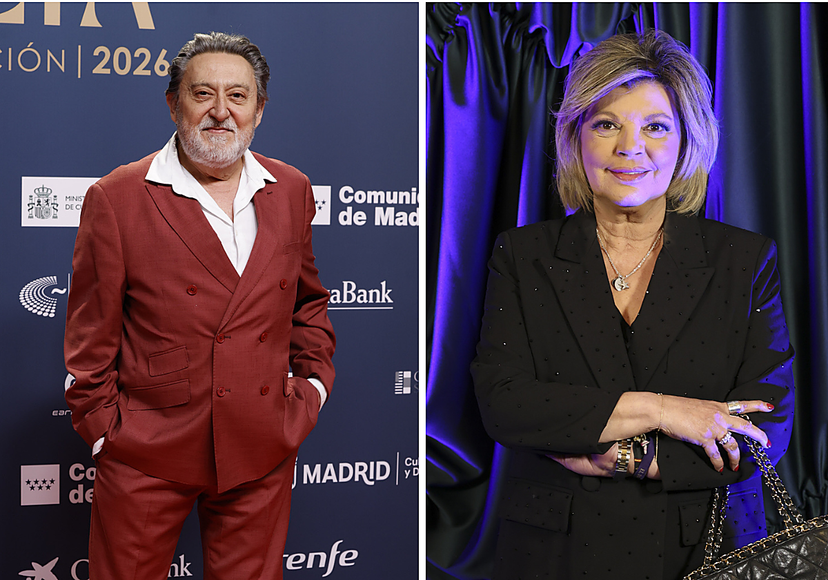 Mariano Peña y Terelu Campos.