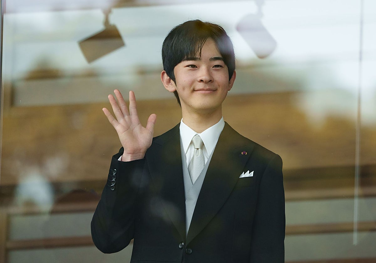 El ‘Príncipe libélula’, Hisahito de Japón, debuta en un banquete de Estado a los 19 años