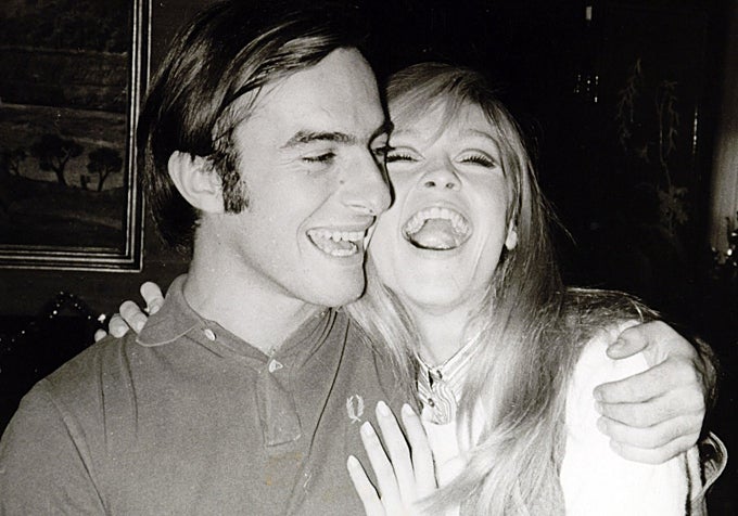 Pepa Flores junto a su primer esposo, Carlos Goyanes.