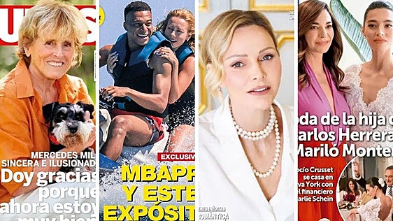 Revistas del corazón hoy: portada de ¡Hola!, Lecturas, Semana y Diez Minutos