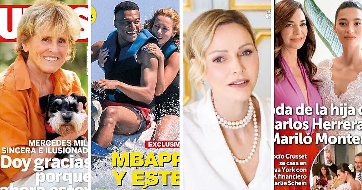 Revistas del corazón hoy: portada de ¡Hola!, Lecturas, Semana y Diez Minutos